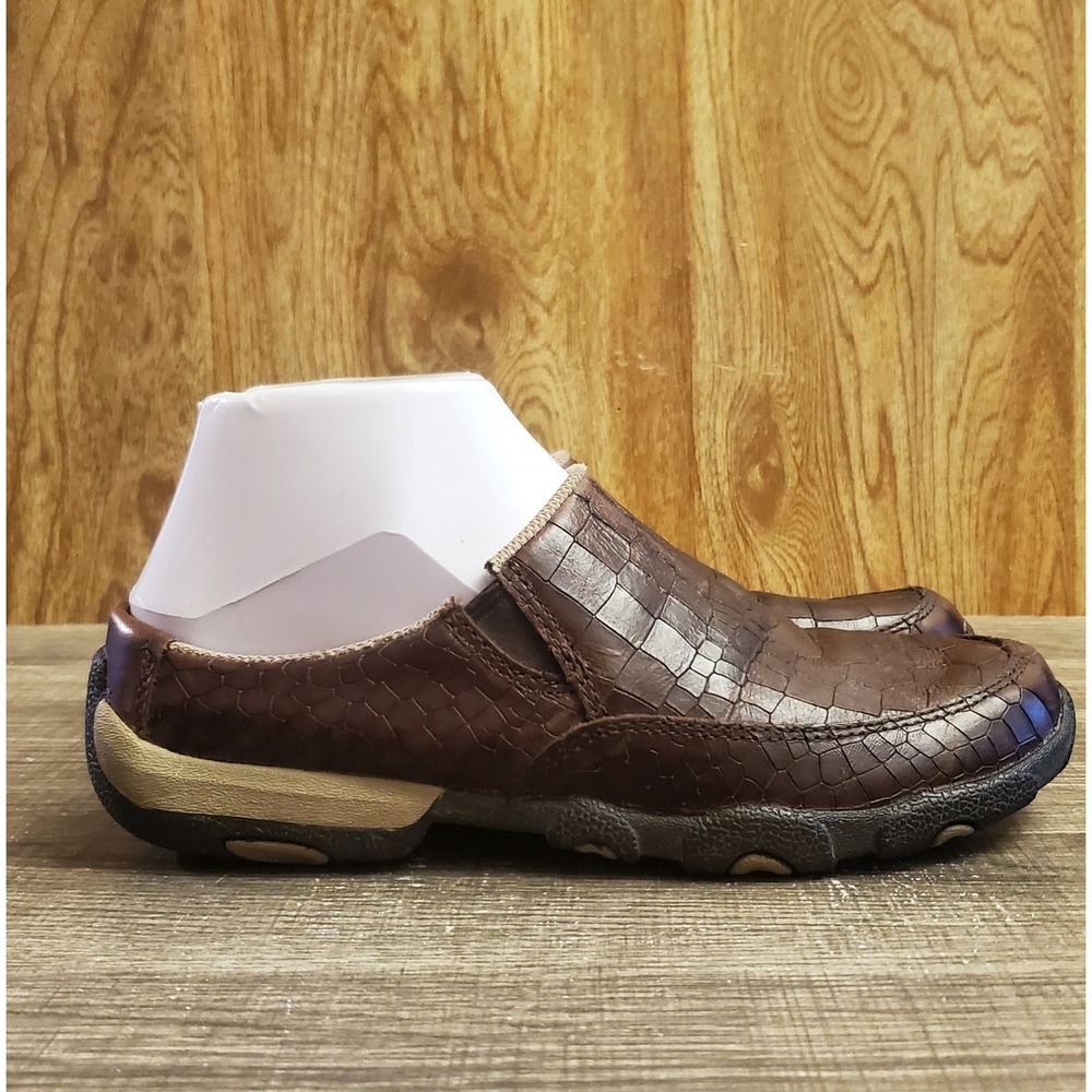 Twisted X Leather‎ Slip On Clogs Womens Size 6 Brown